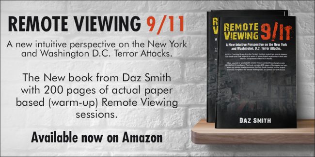 horizontal-ad-for-911 Remote Viewing 9/11 - book by Daz Smith