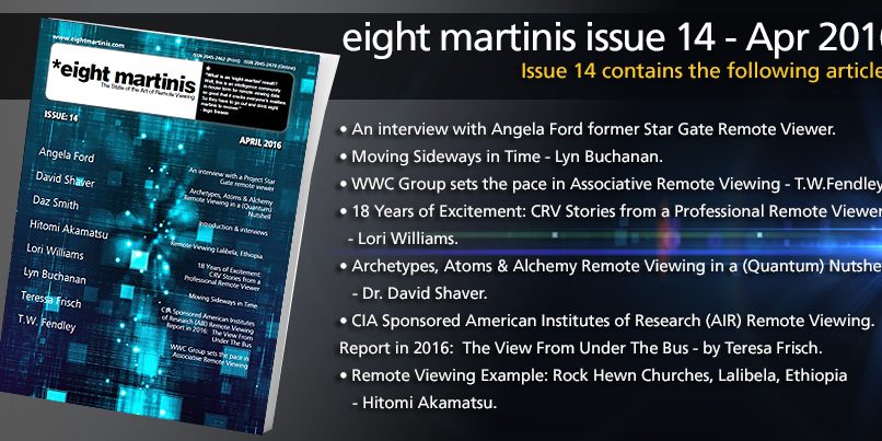 Eight martinis remote viewing magazine issue 14