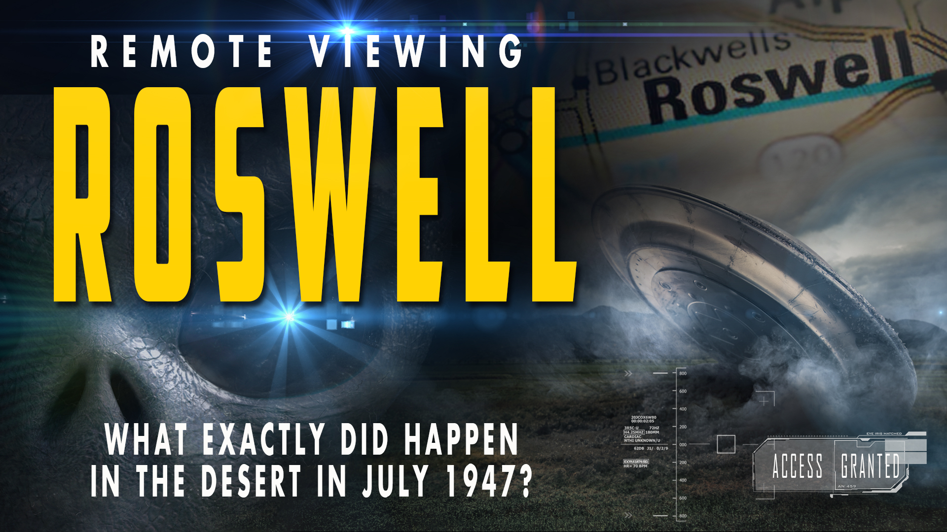 Remote Viewing the Roswell event
